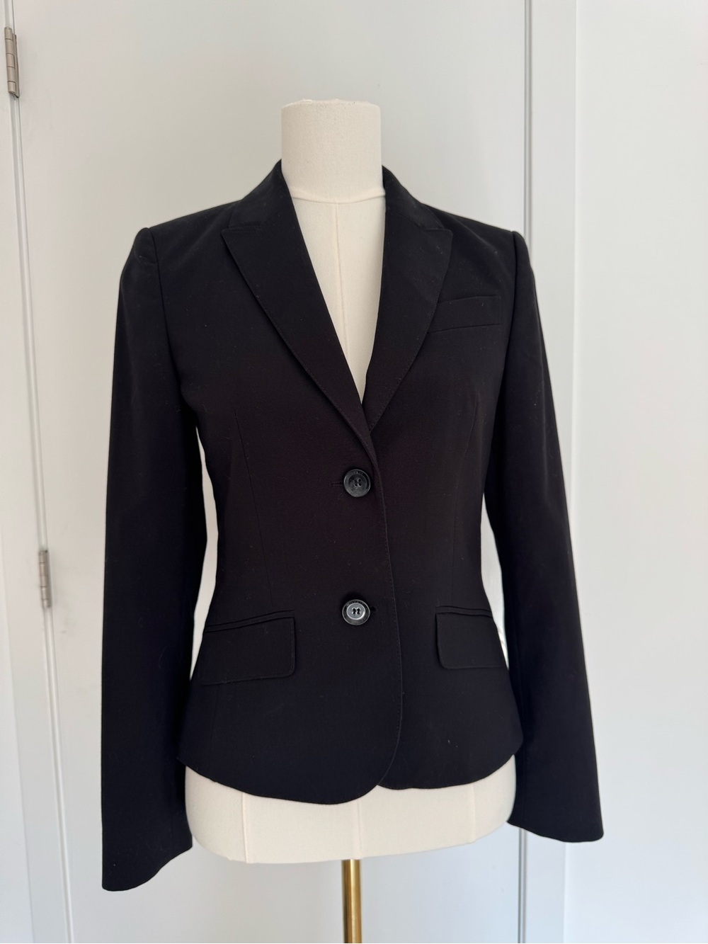 Esprit Black Two-Button Tailored Blazer